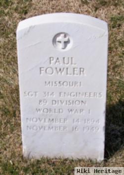 Paul Fowler