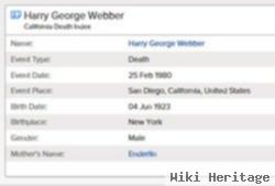 Harry George Webber