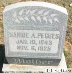 Nannie A Stephens Pegues