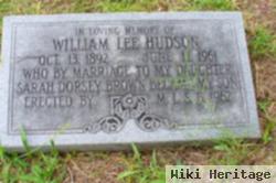 William Lee Hudson