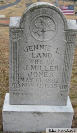 Jennie L. Land Jones