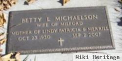 Betty Lou Wessels Michaelson