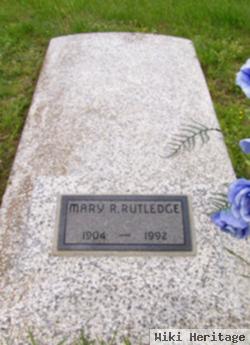 Mary R Rutledge