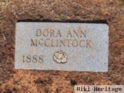 Dora Ann Mcclintock