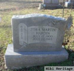 Zora Martin Hardin