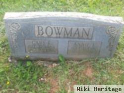 Annie E Bowman