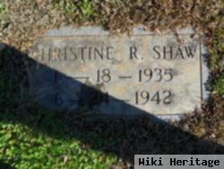 Christine R. Shaw