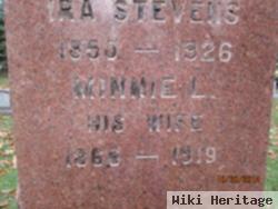 Minnie L. Stevens Stevens