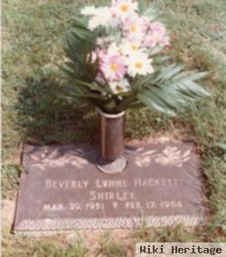 Beverly Lynne Hackett Shirley