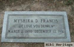 Myshika D Francis