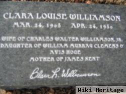 Clara Louise Williamson