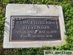 Wilma J Littlejohn Stevenson