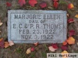 Marjorie Ellen Thoms