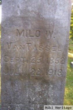 Milo W. Vantassel