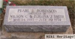 Pearley E. "pearl" Smith Robinson