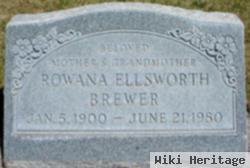 Rowana Ellsworth Brewer