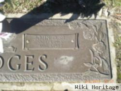 John D Hodges, Sr