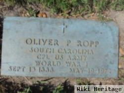 Oliver P. Ropp