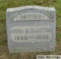 Anna M. Acklin Clayton