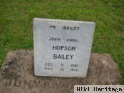 John Anna Hopson Bailey