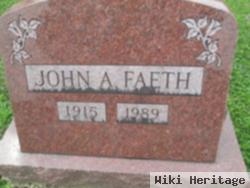 John A Faeth