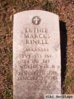 Luther Marcus Rinkle