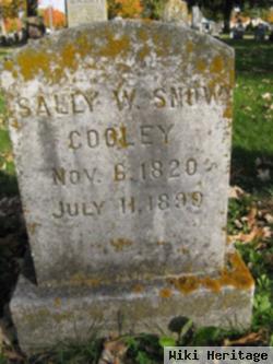 Sally W. Snow Cooley