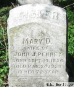 Mary D Penney