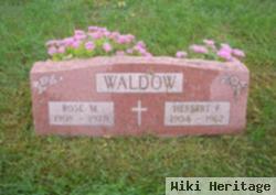 Herbert F Waldow