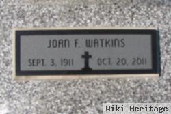 Joan F Ovadon Watkins