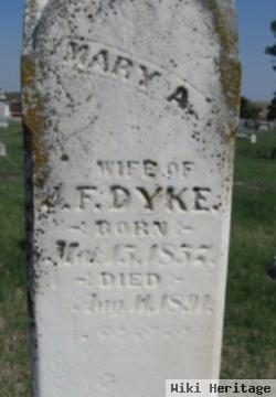 Mary Ann Williams Dyke