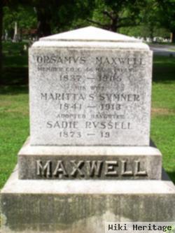 Maritta Sylvia Sumner Maxwell