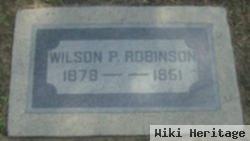 Wilson P Robinson