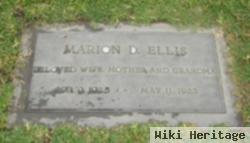 Marion D. Ellis