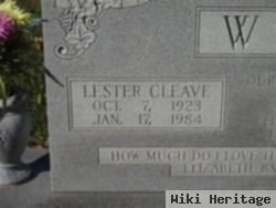 Sgt Lester Cleve Webb