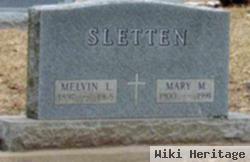 Melvin L. Sletten