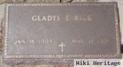 Gladys E. Cole Rice