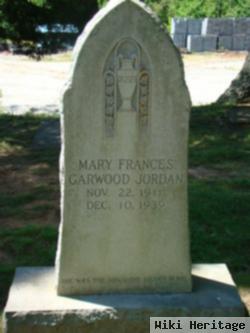 Mary Frances Garwood Jordan