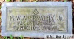 M W Abernathy, Jr