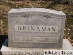 William H Brinkman