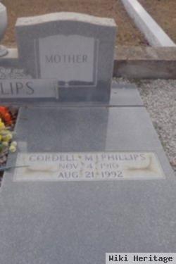 Doris Cordell Mcclendon Phillips