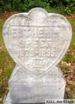 Esther P. Speer