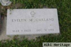 Evelyn M Oakland