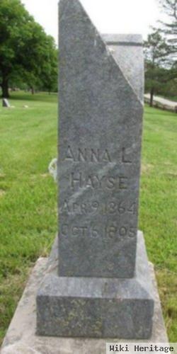 Anna L. Mccarty Hayes