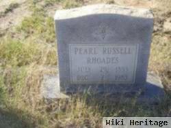 Pearl Russell Rhoades