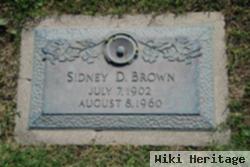 Sidney D Brown