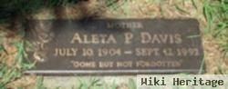 Aleta P. Corwell Davis Partlow