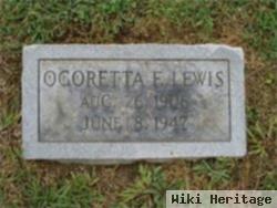 Ogoretta Frances Mccrary Lewis