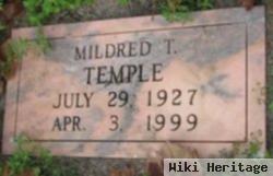 Mildred T Temple