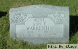 Ann E Warkentin